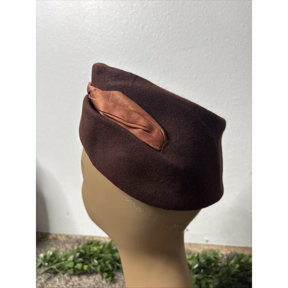 Early 1900’s Gage Brothers & Co Antique Tilt Hat Feathers Satin Velvet - Picture 5 of 16